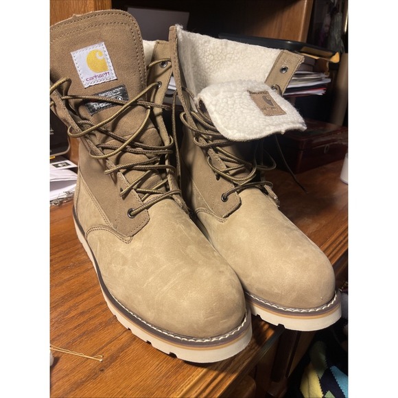 Carhartt Shoes - Carhartt Women's 10 New Coyote Brown Fold Down Winter Work Boot